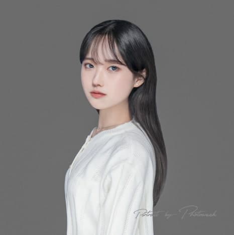 컬러증명사진 예시 4