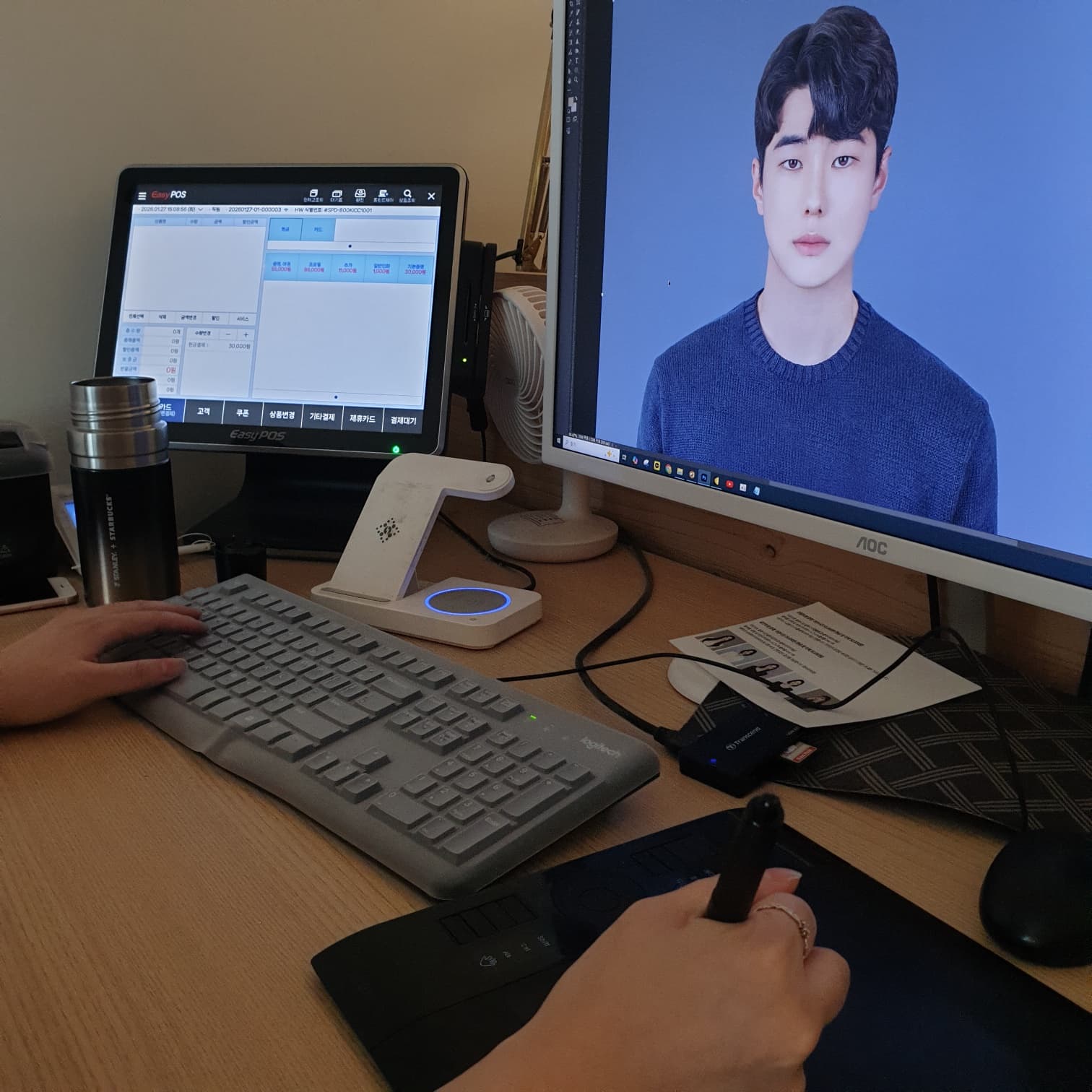 스튜디오 촬영 현장 8